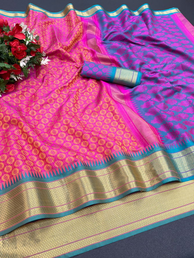 Maahi 53 Festive Wear Designer Banarasi Silk Saree Collection